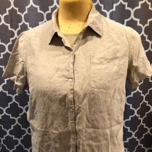 3/$20 Kate Hill Vintage 90’s Linen Shirt 3x